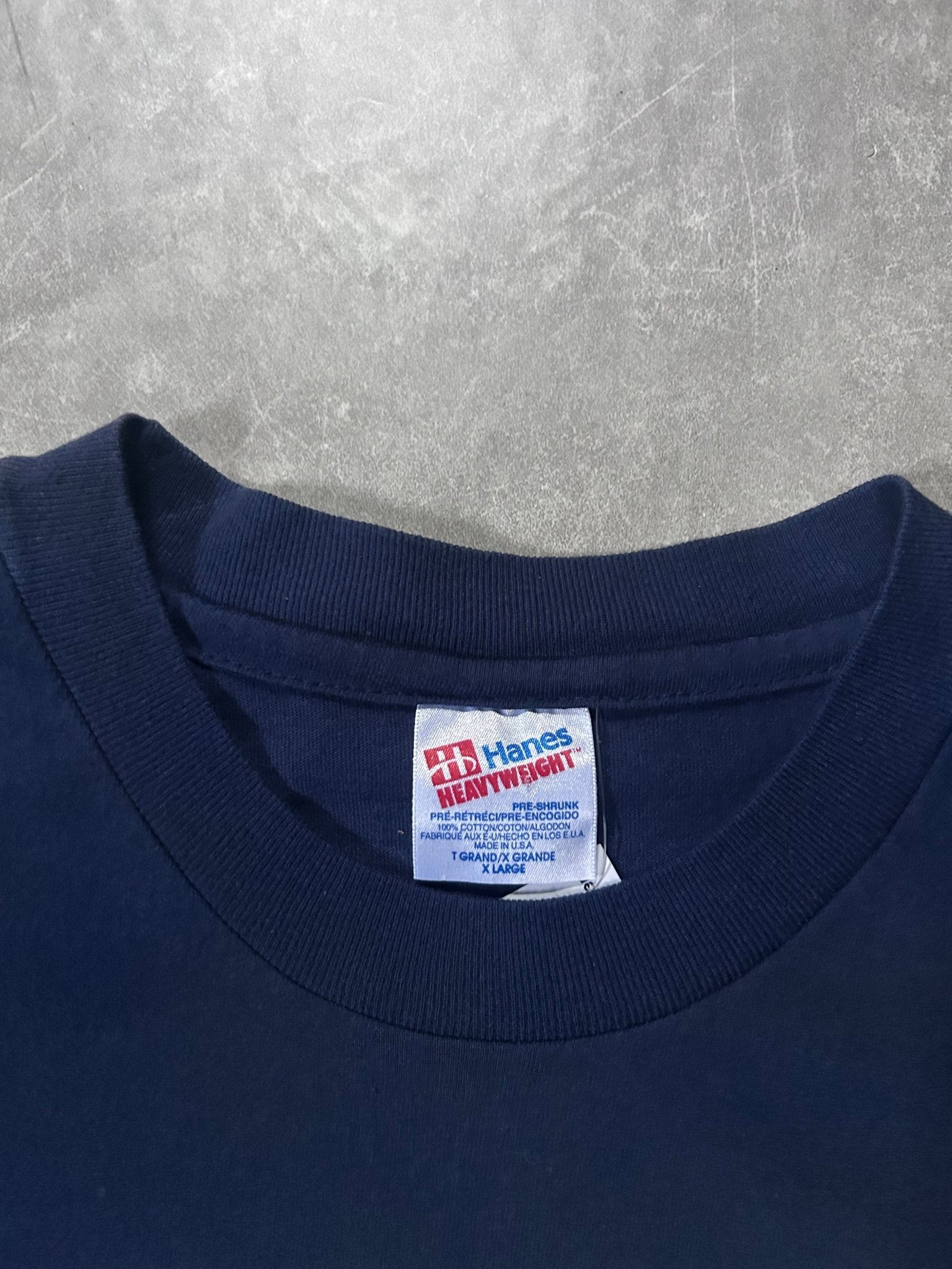 90's Vintage Dallas Cowboys Helmet Navy T-Shirt - XL - XL | Martin City Vintage