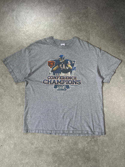 2006 Vintage Chicago Bears NFC Champions Grey T-Shirt - L - L | Martin City Vintage