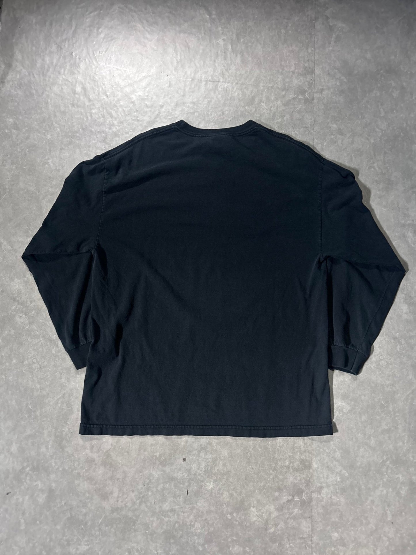 2005 Vintage New England Patriots Philadelphia Eagles Super Bowl 39 Black Long Sleeve Shirt - XL - XL | Martin City Vintage
