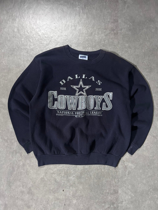 90's Vintage Dallas Cowboys Navy Crewneck - L - L | Martin City Vintage