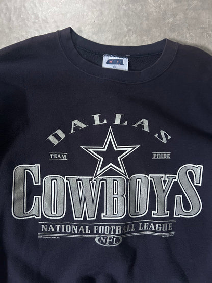 90's Vintage Dallas Cowboys Navy Crewneck - L - L | Martin City Vintage