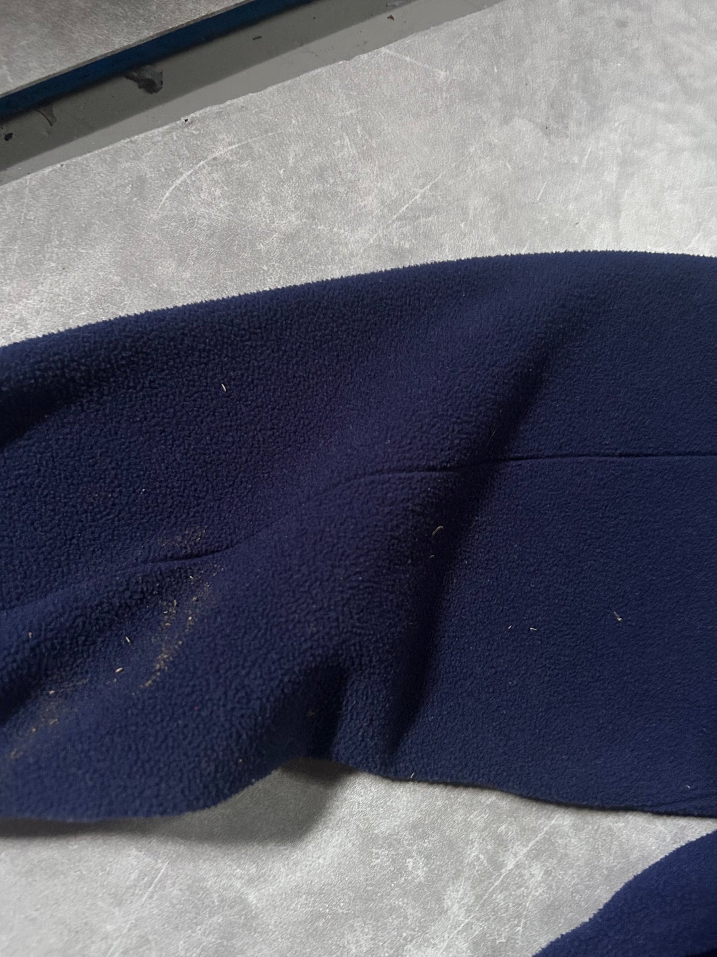 2000's Vintage Notre Dame Logo Cotton Navy Quarter Zip Up - M - M | Martin City Vintage