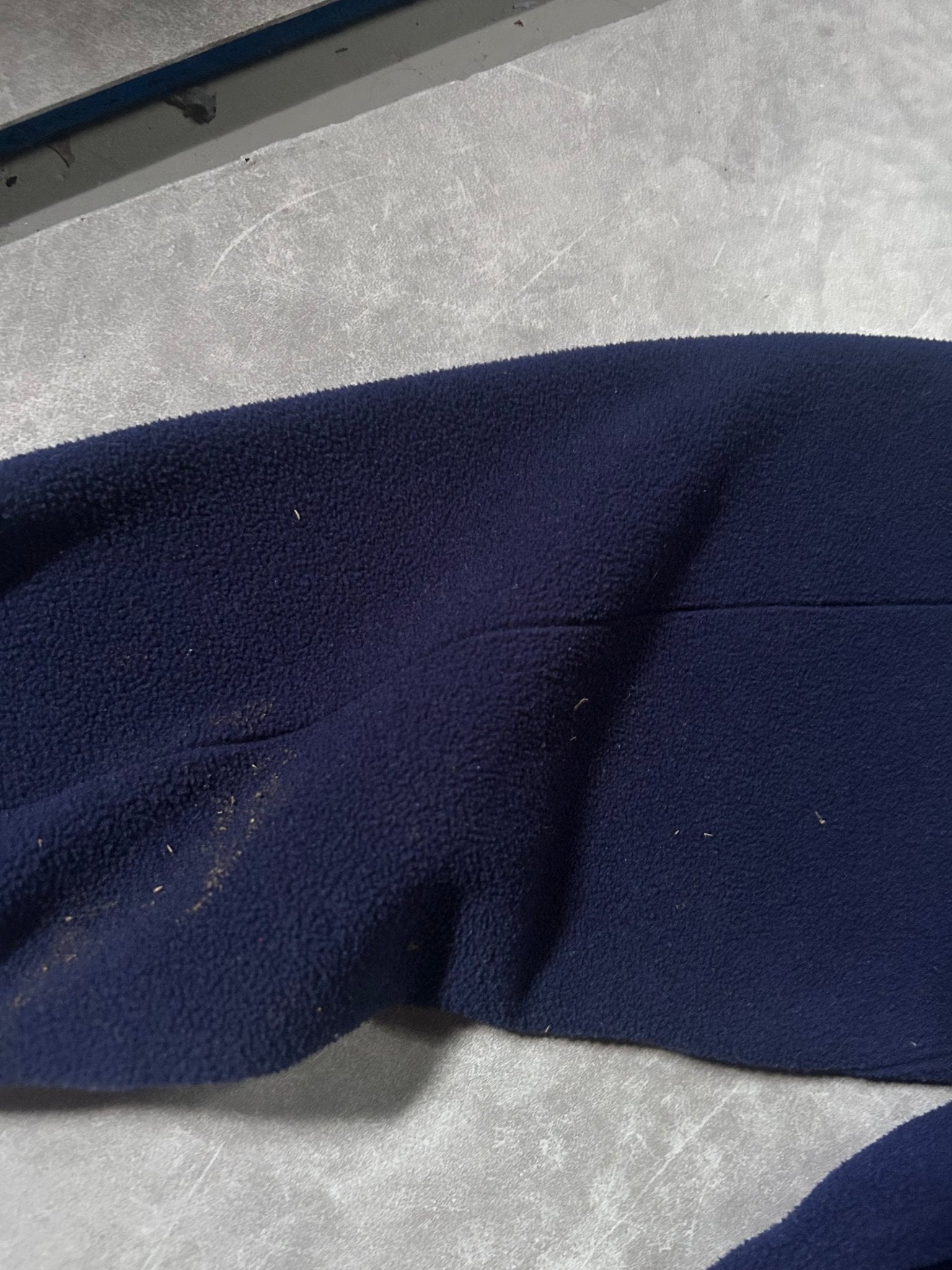2000's Vintage Notre Dame Logo Cotton Navy Quarter Zip Up - M - M | Martin City Vintage