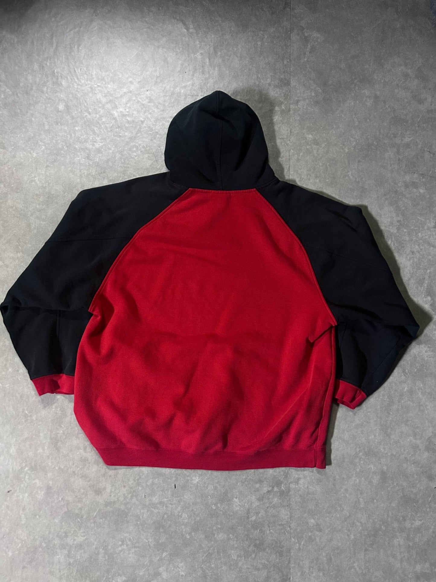 2000's Vintage Kansas City Chiefs Two - Tone Red Hoodie - XL - L | Martin City Vintage