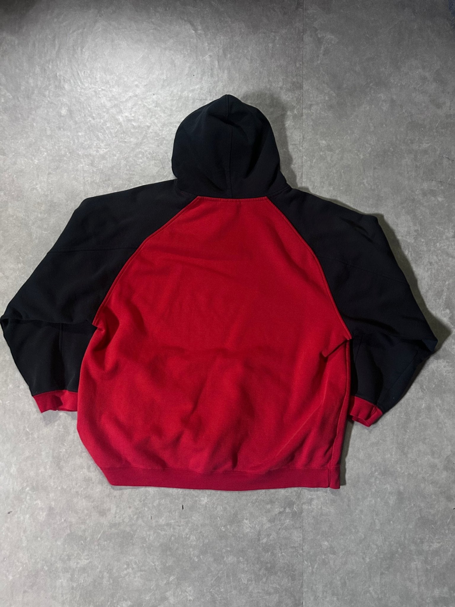 2000's Vintage Kansas City Chiefs Two - Tone Red Hoodie - XL - L | Martin City Vintage