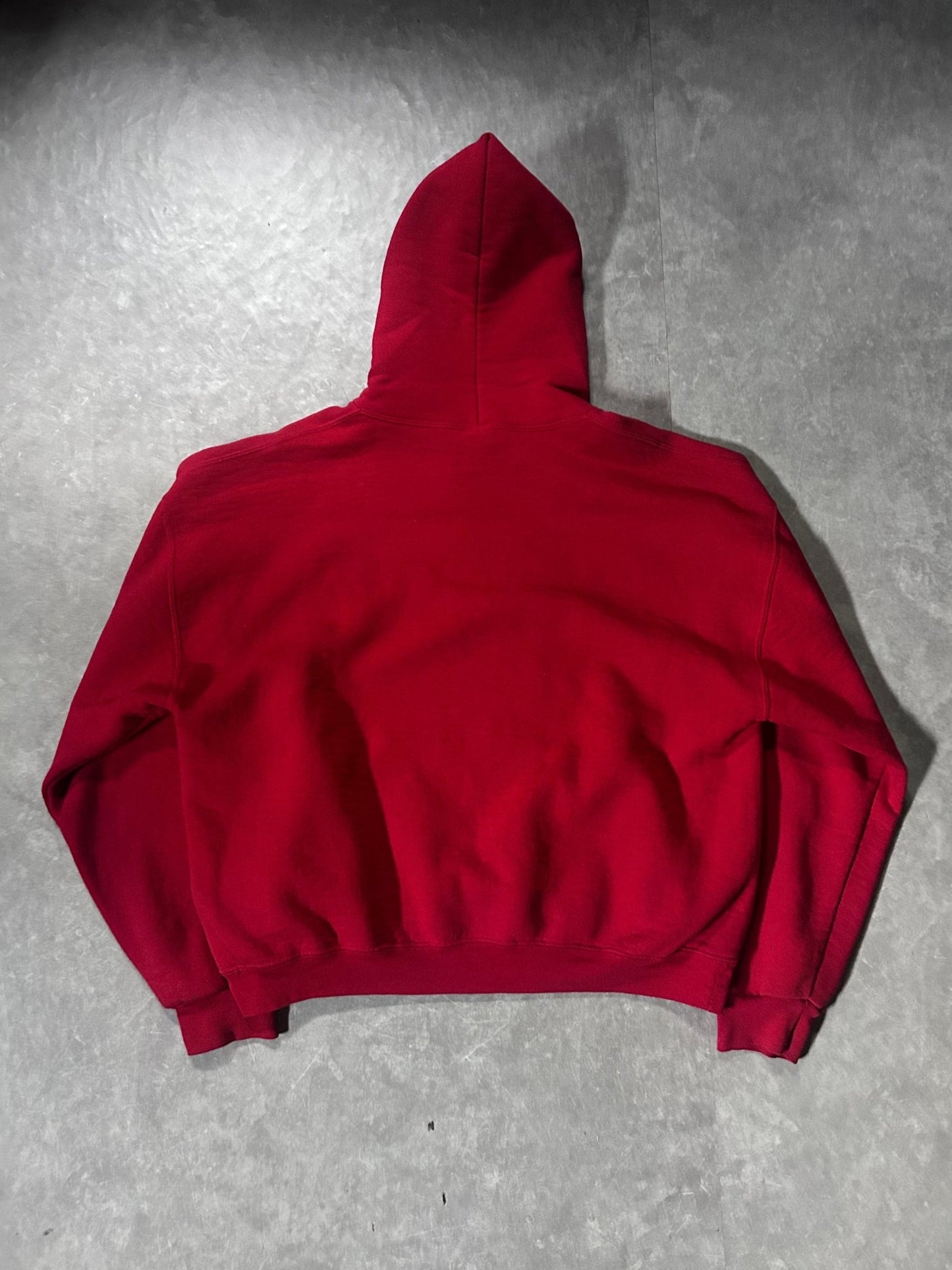 2000's Vintage University of Nebraska Russell Red Hoodie - L - L | Martin City Vintage