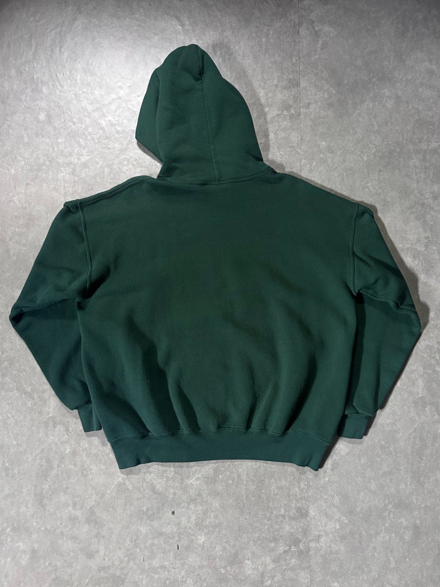 90's Vintage Green Bay Packers Embroidered Green Hoodie - M - M | Martin City Vintage