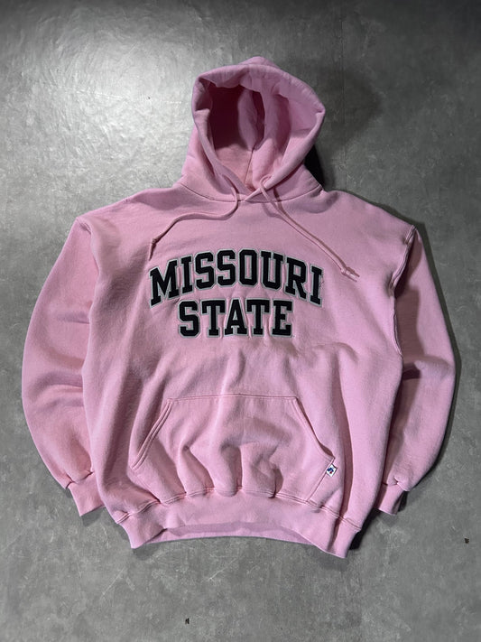 2000's Vintage Missouri State Embroidered Pink Hoodie - L - L | Martin City Vintage