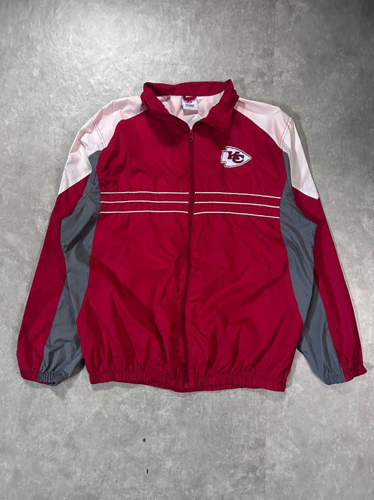 2000's Vintage Kansas City Chiefs Windbreaker Red - XL - XL | Martin City Vintage