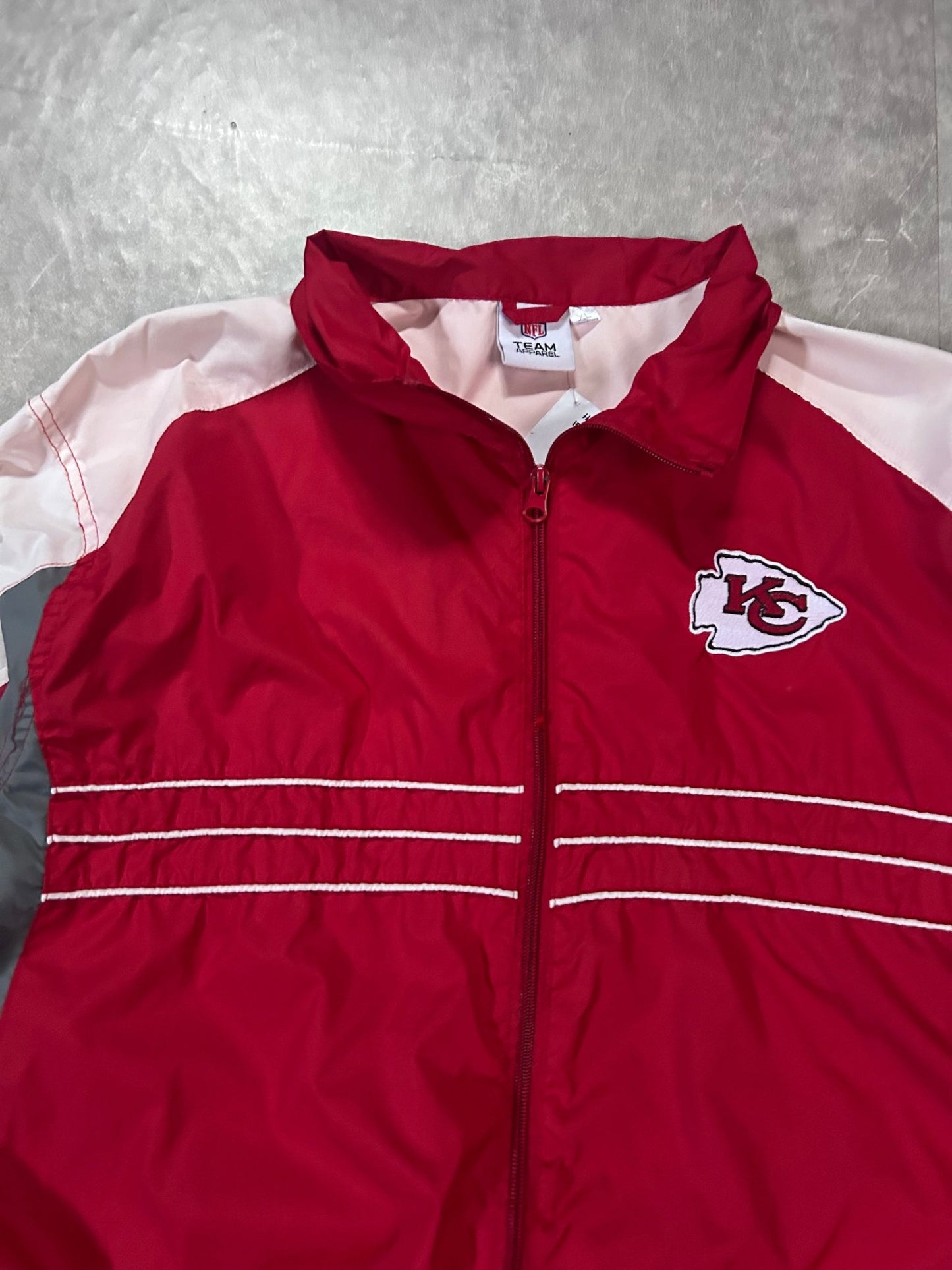 2000's Vintage Kansas City Chiefs Windbreaker Red - XL - XL | Martin City Vintage