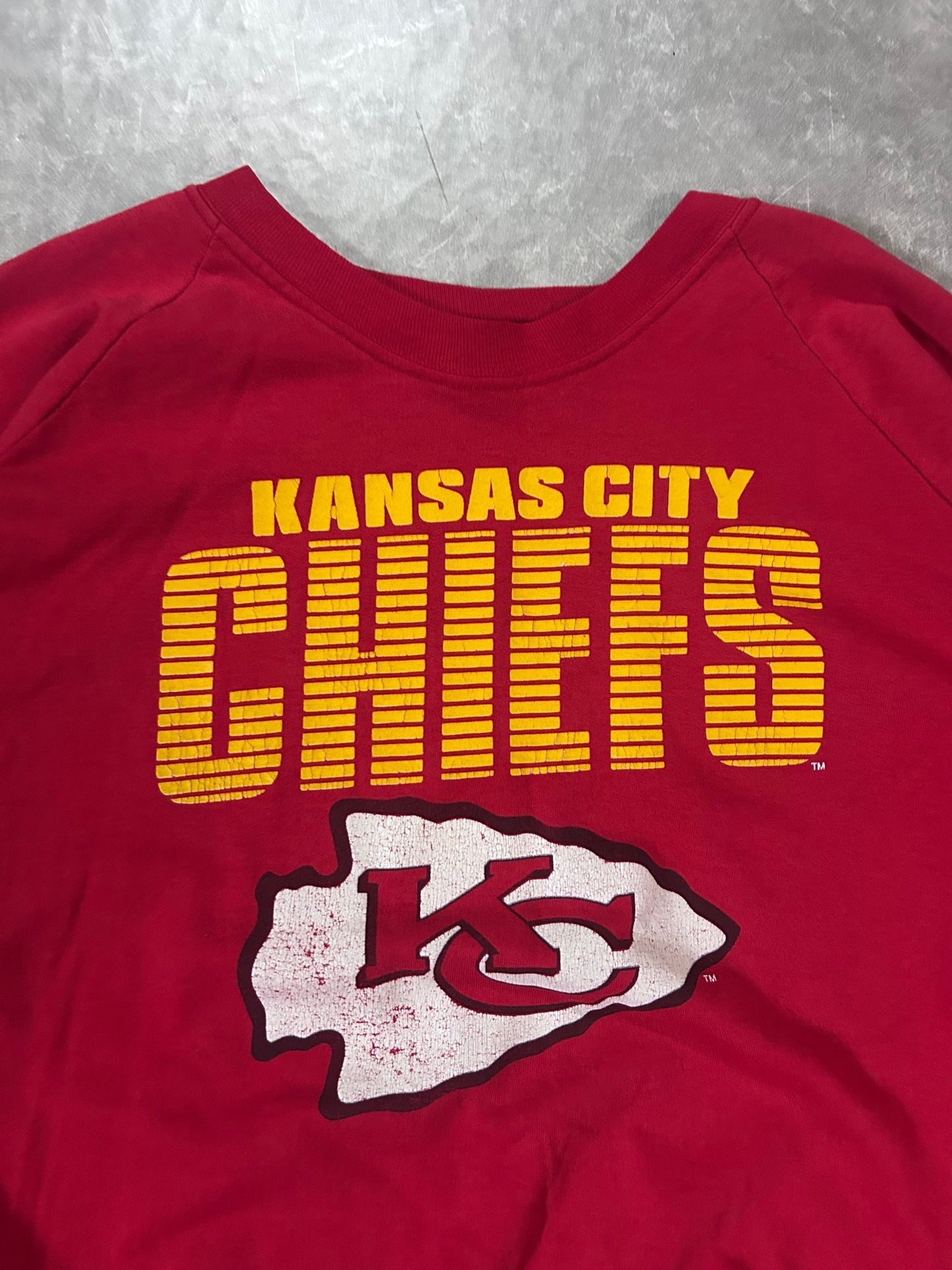 2000's Vintage Kansas City Chiefs Red Crewneck - XL - XL | Martin City Vintage