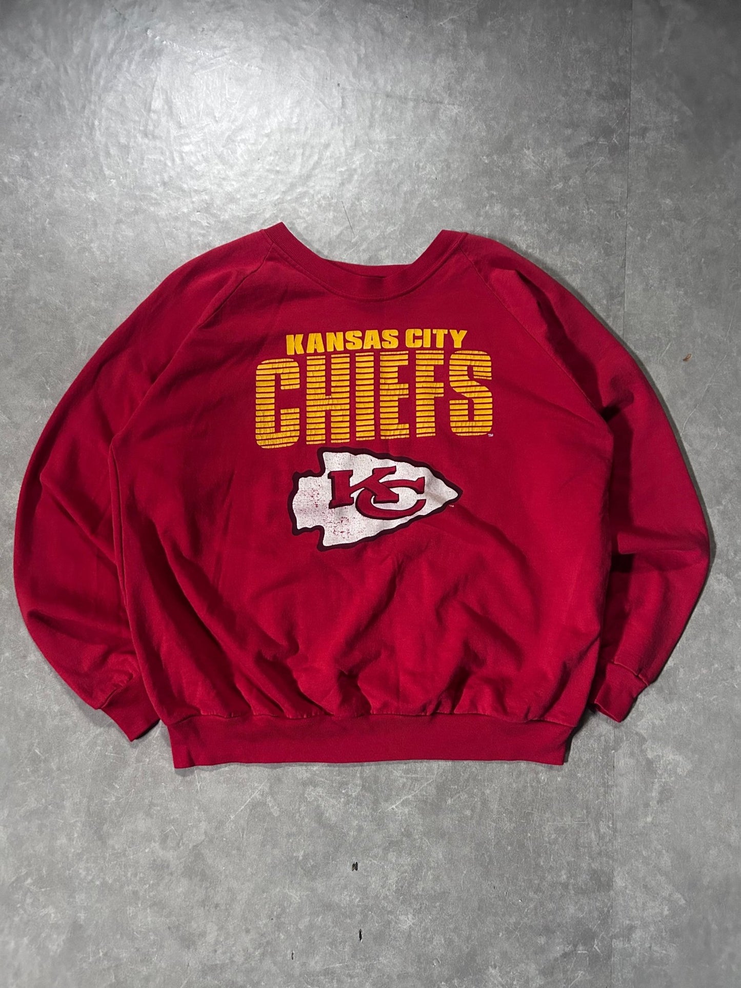 2000's Vintage Kansas City Chiefs Red Crewneck - XL - XL | Martin City Vintage