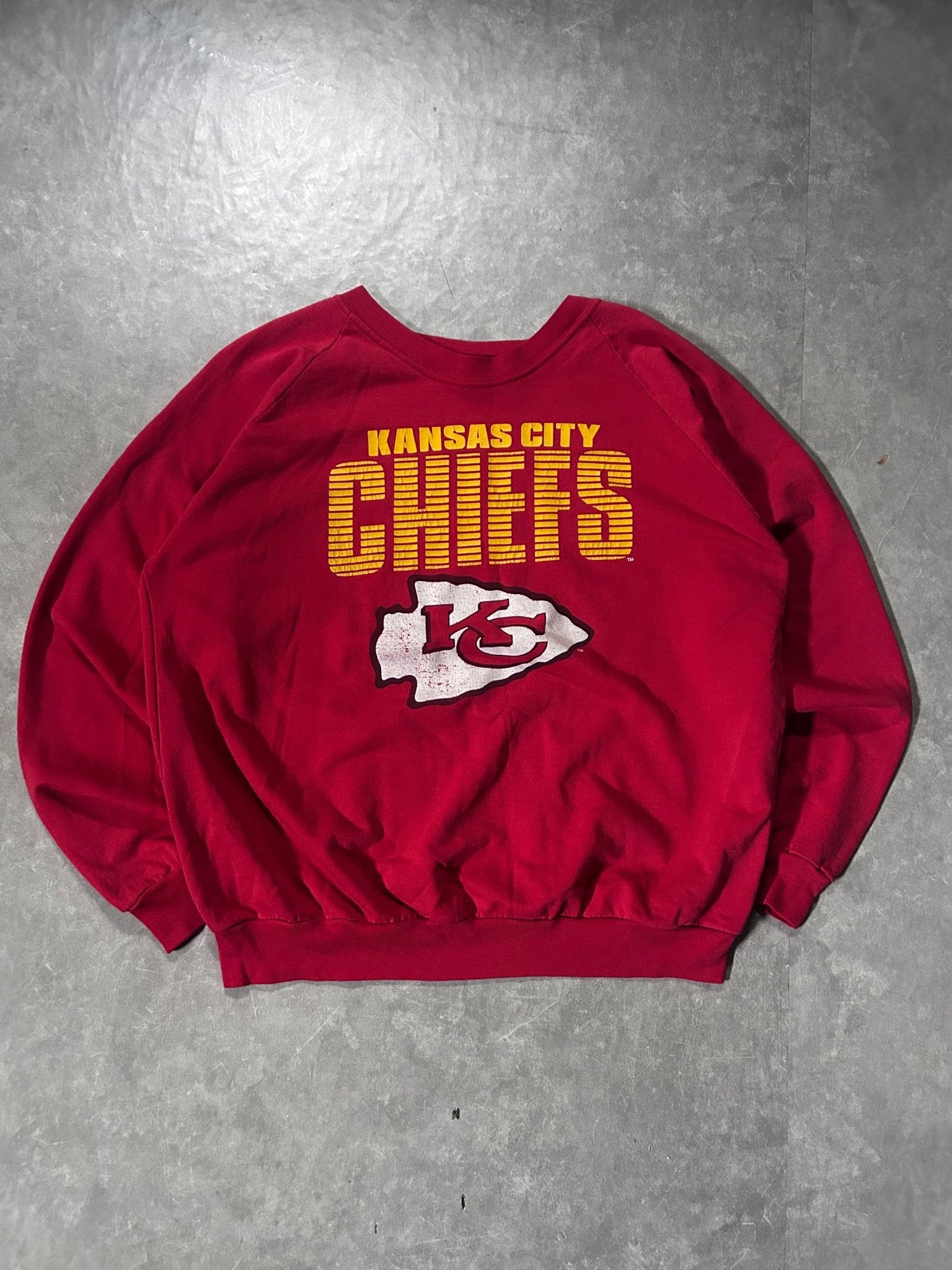2000's Vintage Kansas City Chiefs Red Crewneck - XL - XL | Martin City Vintage