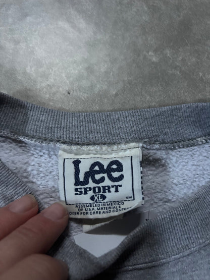 90's Vintage New England Patriots Lee Grey Crewneck - XL - XL | Martin City Vintage
