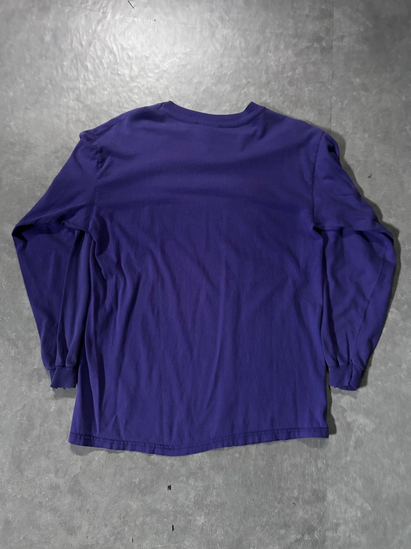 90's Vintage Kansas State Wildcats Purple Long Sleeve Shirt - M - M | Martin City Vintage