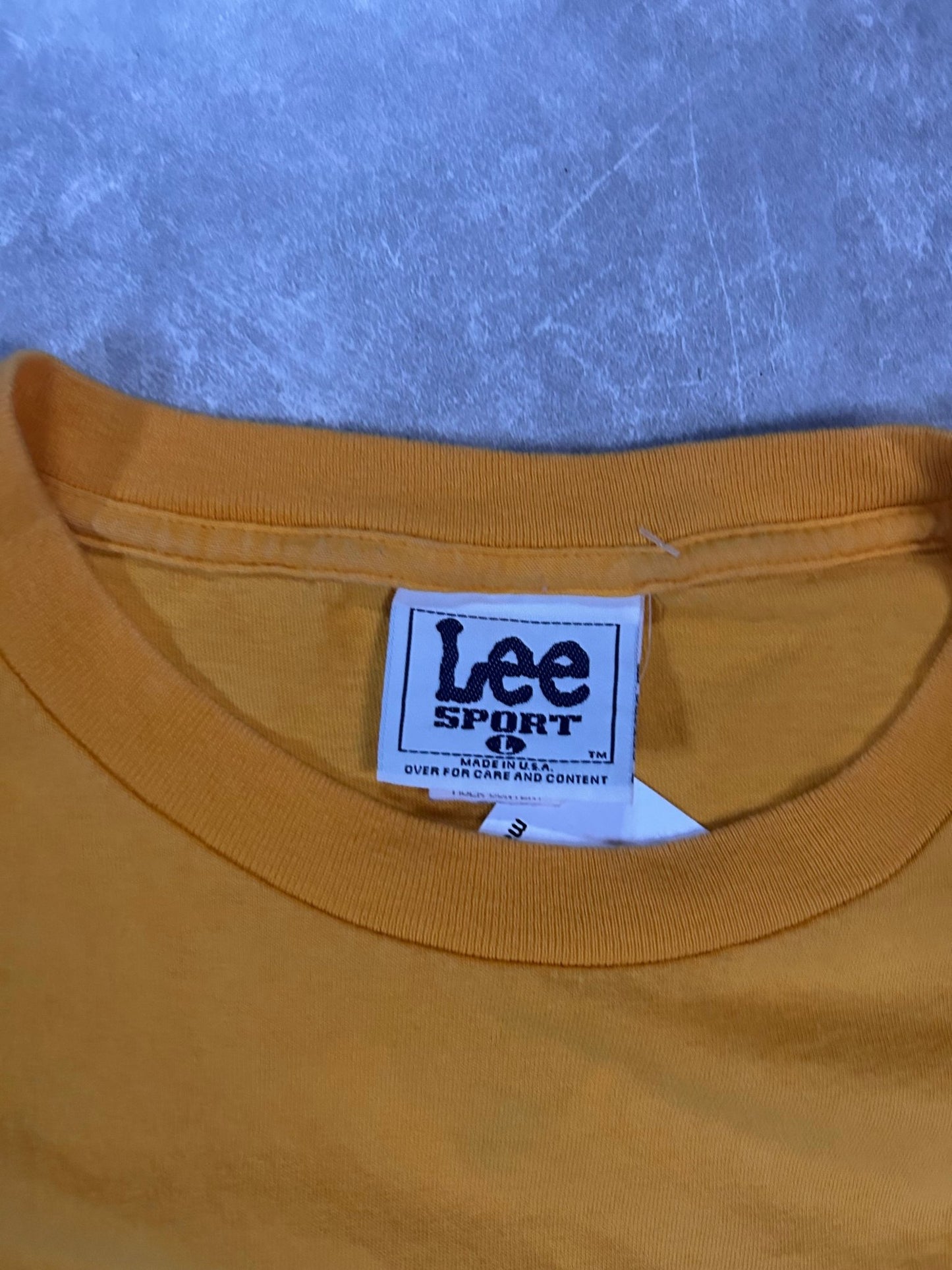 90's Vintage Kansas City Chiefs Embroidered Yellow T-Shirt - L - L | Martin City Vintage