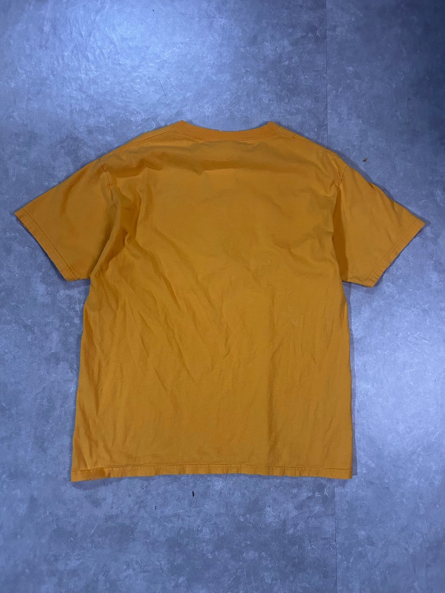 90's Vintage Kansas City Chiefs Embroidered Yellow T-Shirt - L - L | Martin City Vintage