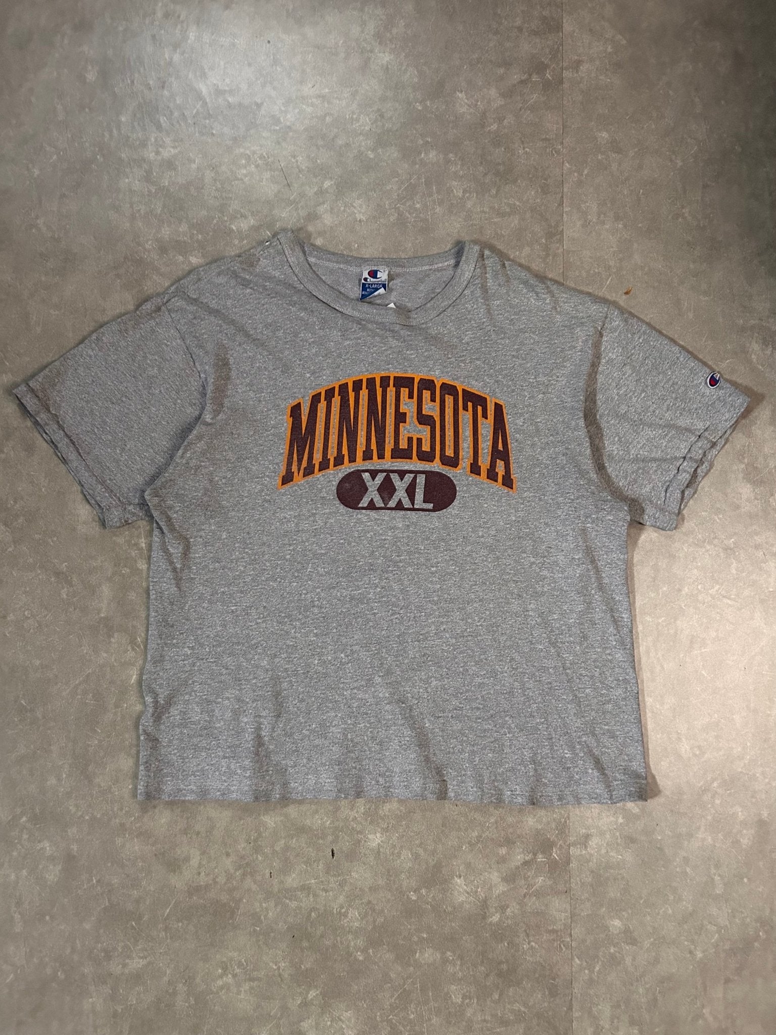 90's Vintage Minnesota Gophers Champion Grey T-Shirt - XL - XL | Martin City Vintage