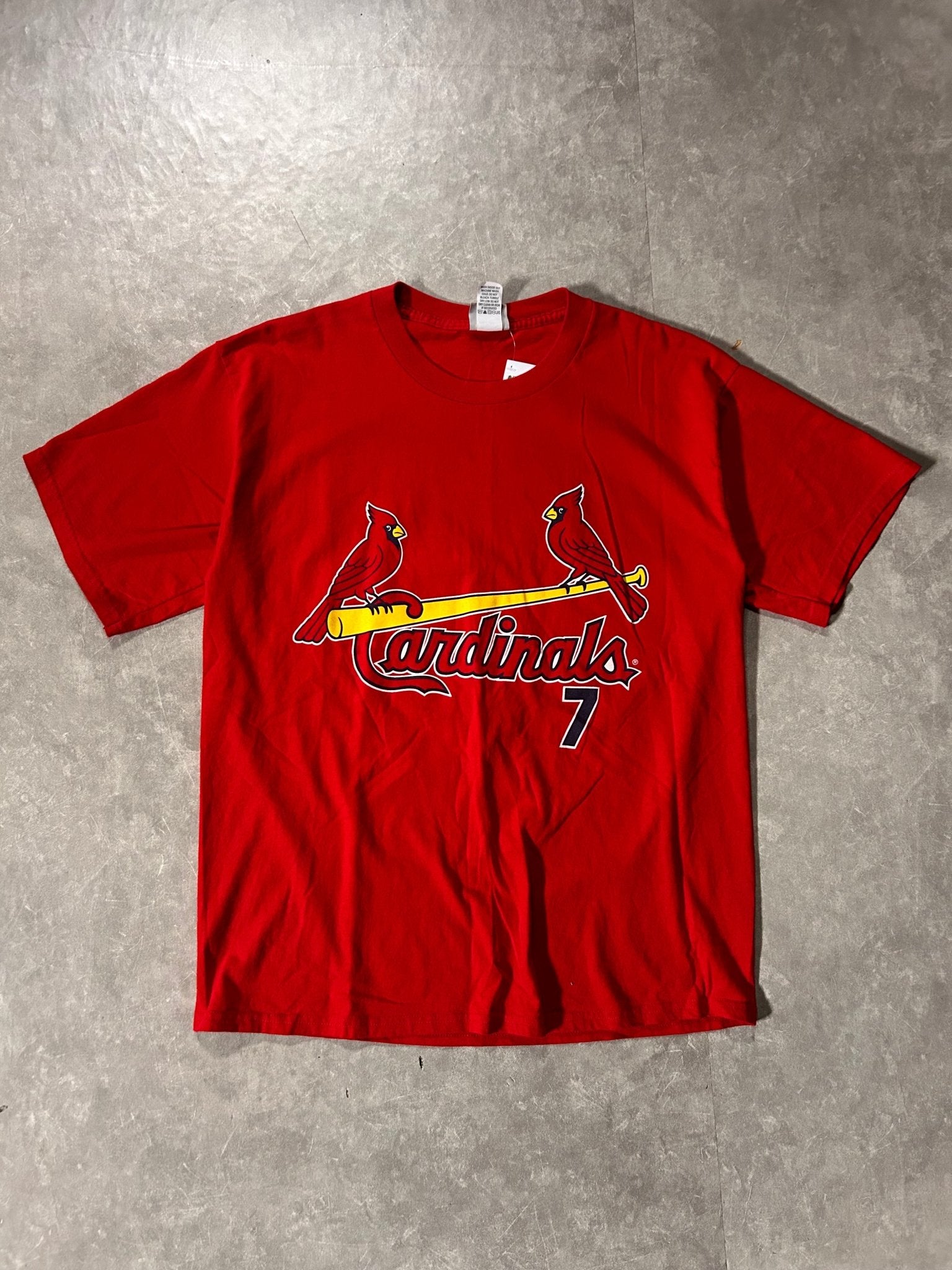 2000's Vintage St. Louis J.D. Drew Cardinals Red T-Shirt - L - L | Martin City Vintage