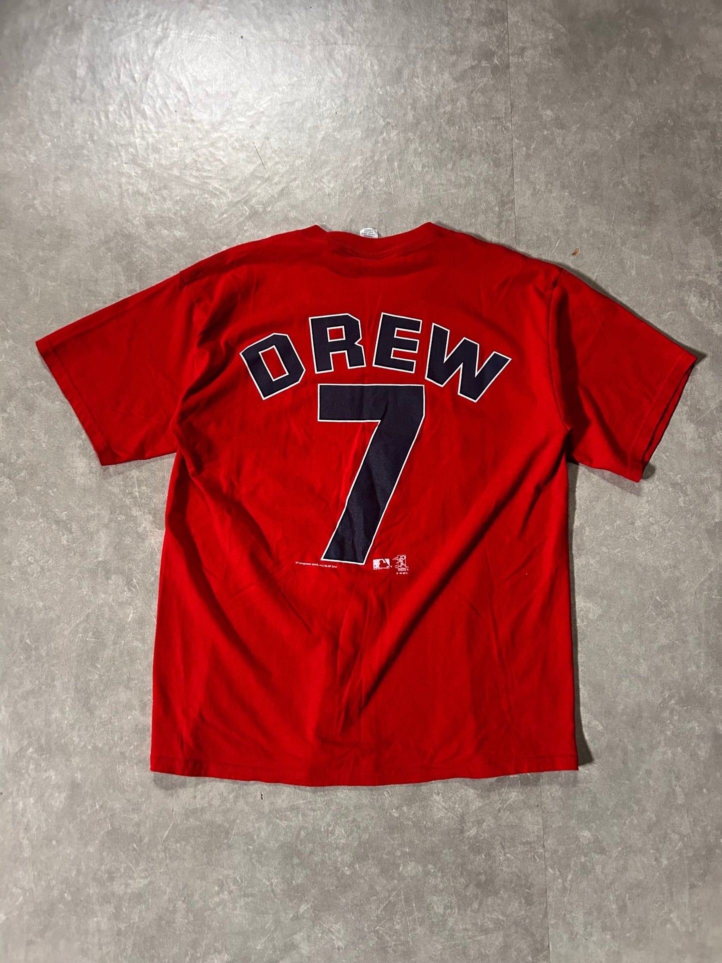2000's Vintage St. Louis J.D. Drew Cardinals Red T-Shirt - L - L | Martin City Vintage