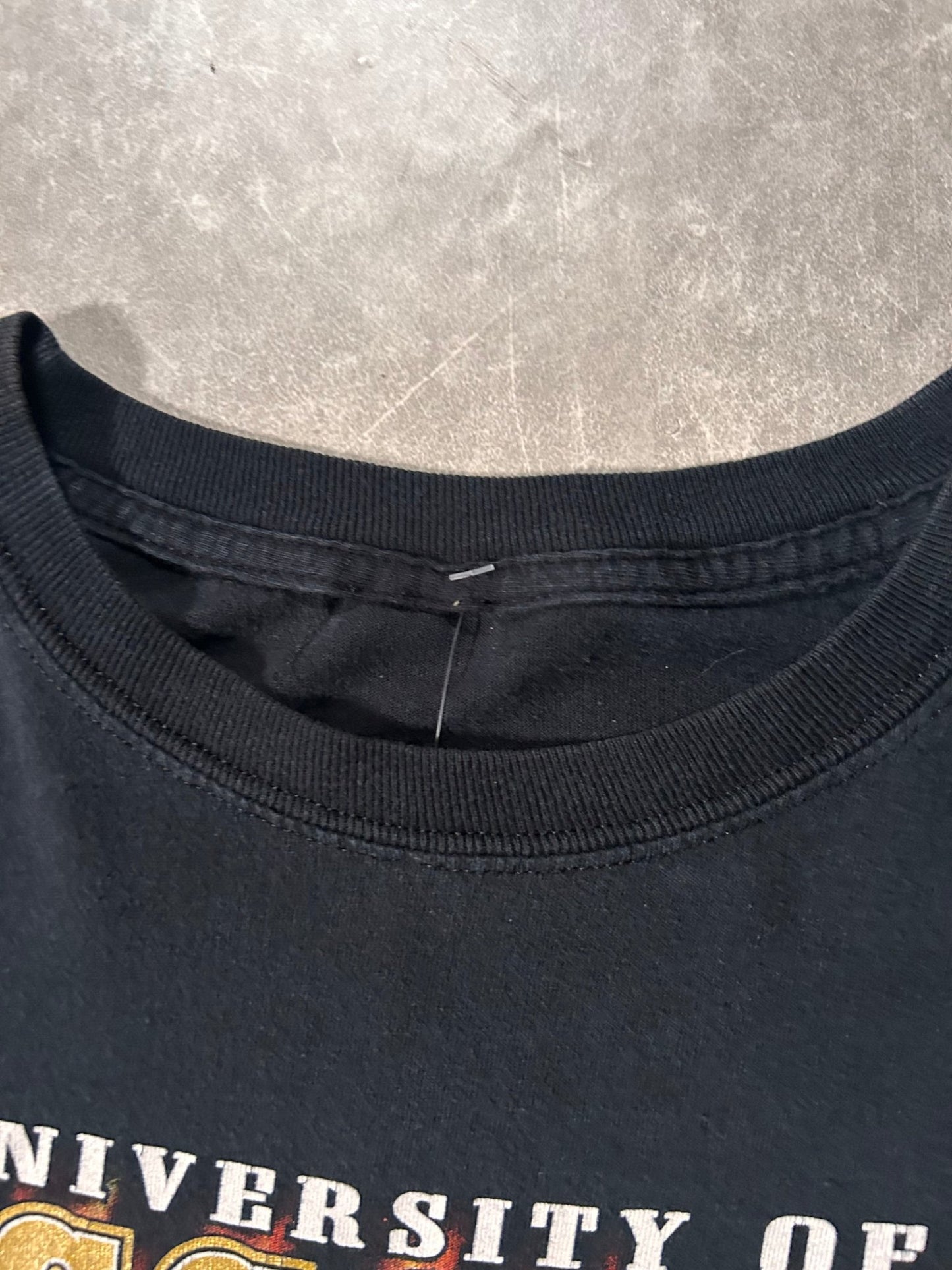 2000's Vintage Missouri Tigers Flame Black Long Sleeve - L - L | Martin City Vintage