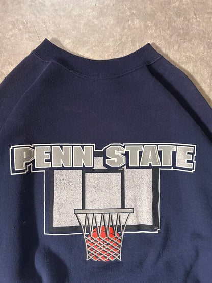 90's Vintage Penn State Nittany Lions Basketball Navy Crewneck - L - L | Martin City Vintage