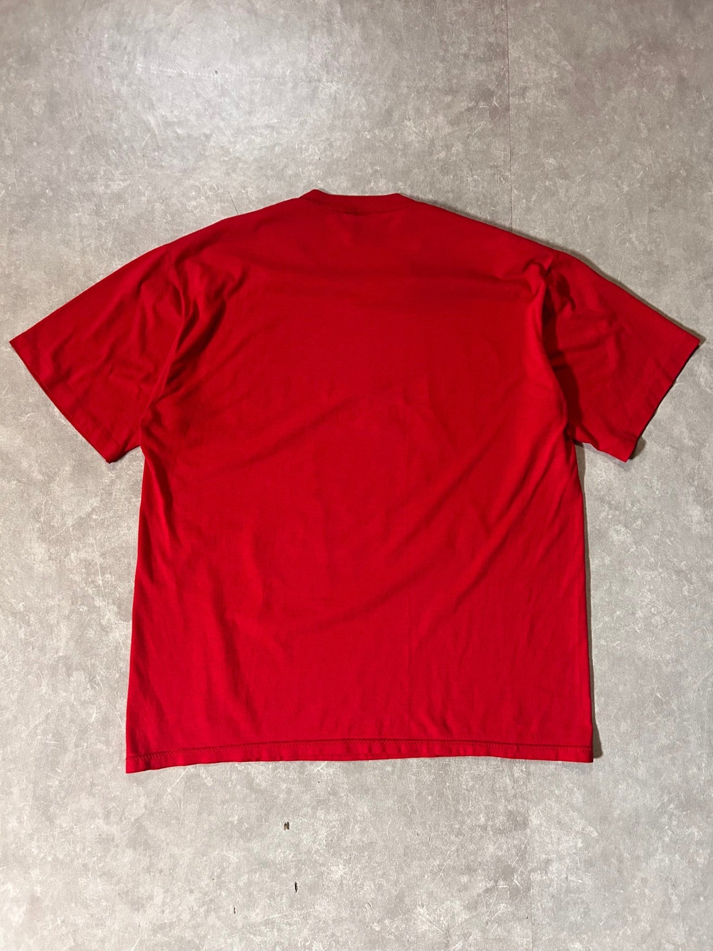 90's Vintage Indiana Hoosiers Big Print Red T-Shirt - XL - XL | Martin City Vintage