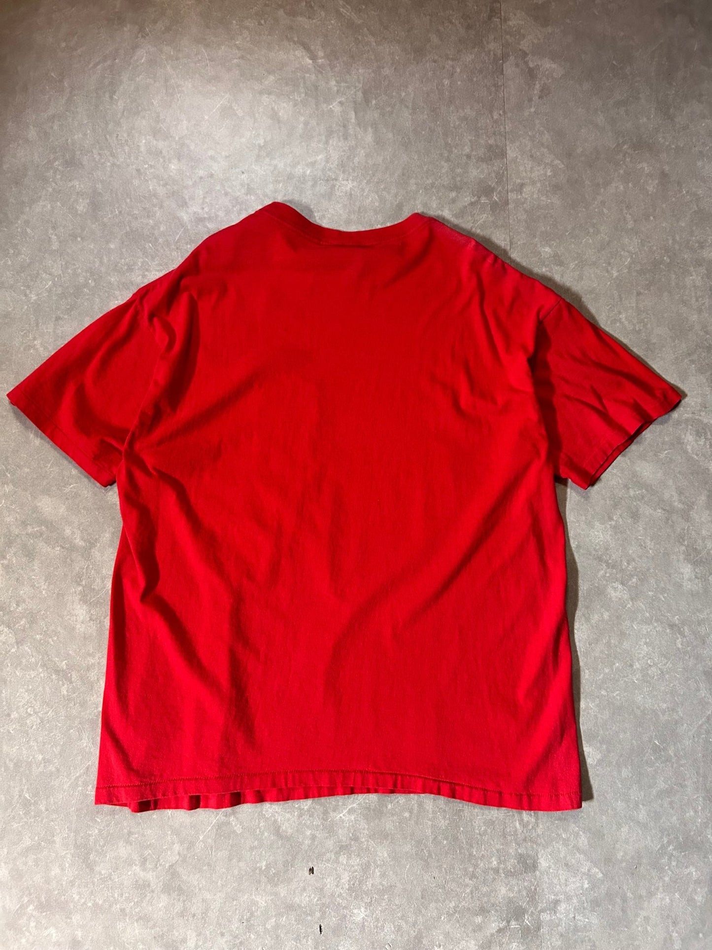 90's Vintage Ohio State Buckeyes Nutmeg Red T-Shirt - XL - XL | Martin City Vintage