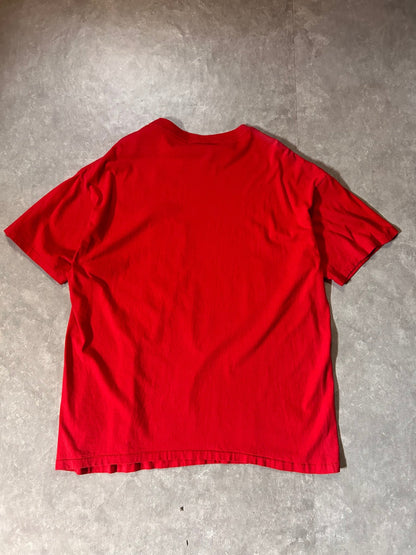 90's Vintage Ohio State Buckeyes Nutmeg Red T-Shirt - XL - XL | Martin City Vintage
