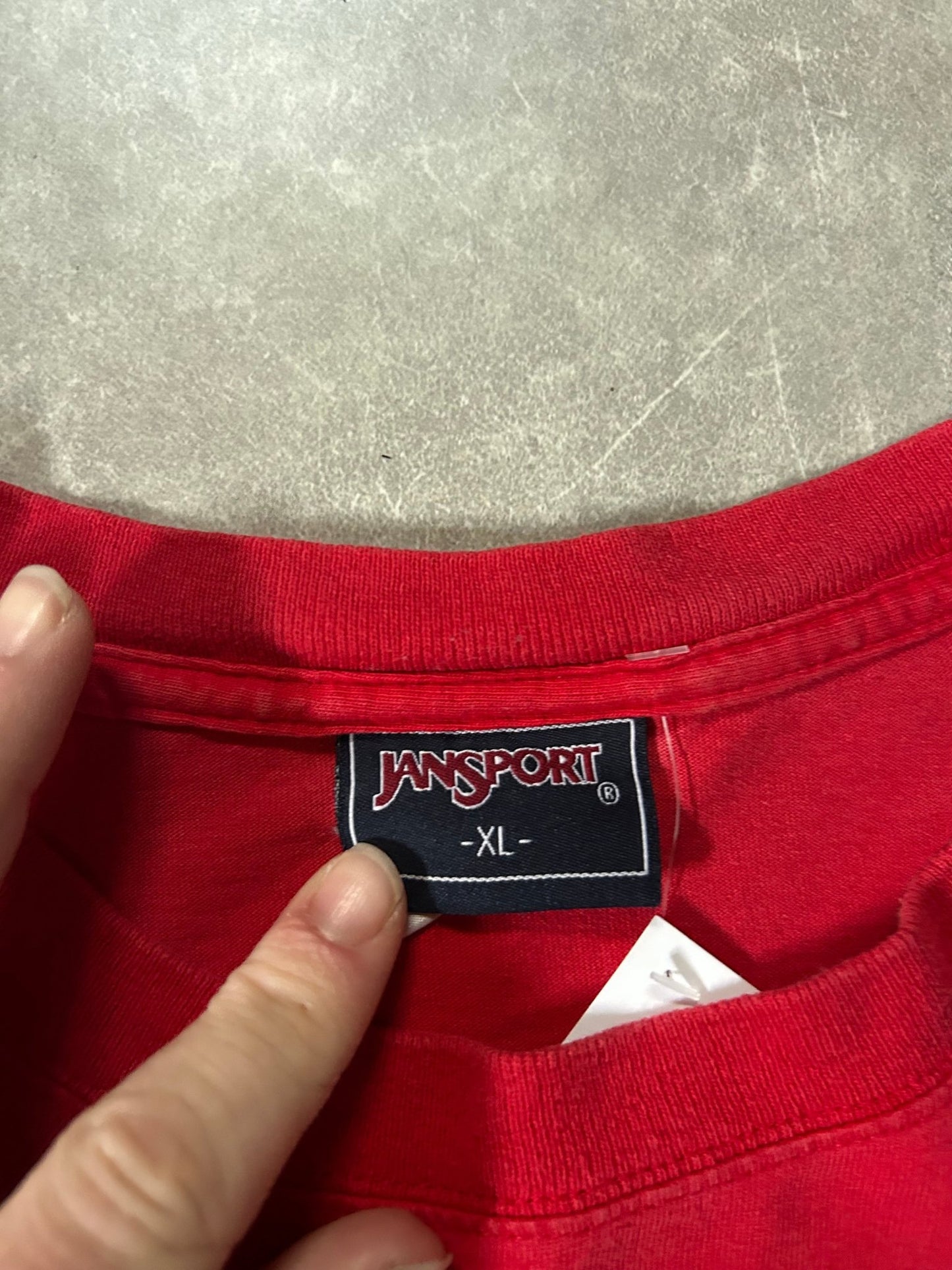 2000's Vintage Wisconsin Badgers Red T-Shirt - XL - XL | Martin City Vintage