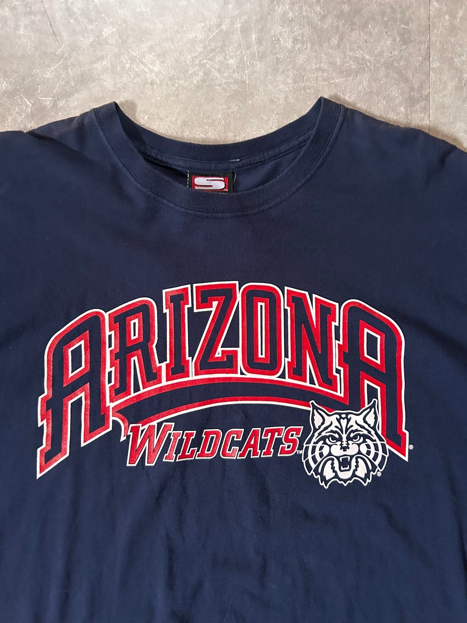 2000's Vintage Arizona Wildcats Navy T-Shirt - XXL - XXL | Martin City Vintage