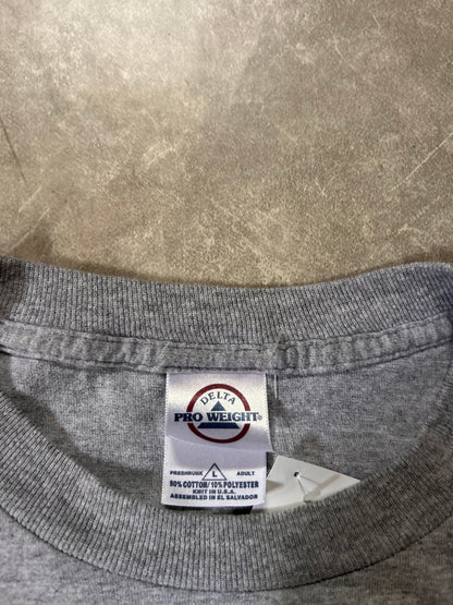 2000's Vintage Oklahoma Sooners SpongeBob SquarePants Grey T-Shirt - L - L | Martin City Vintage