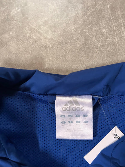 2000's Vintage Kansas Jayhawk Adidas Blue Windbreaker - L - L | Martin City Vintage