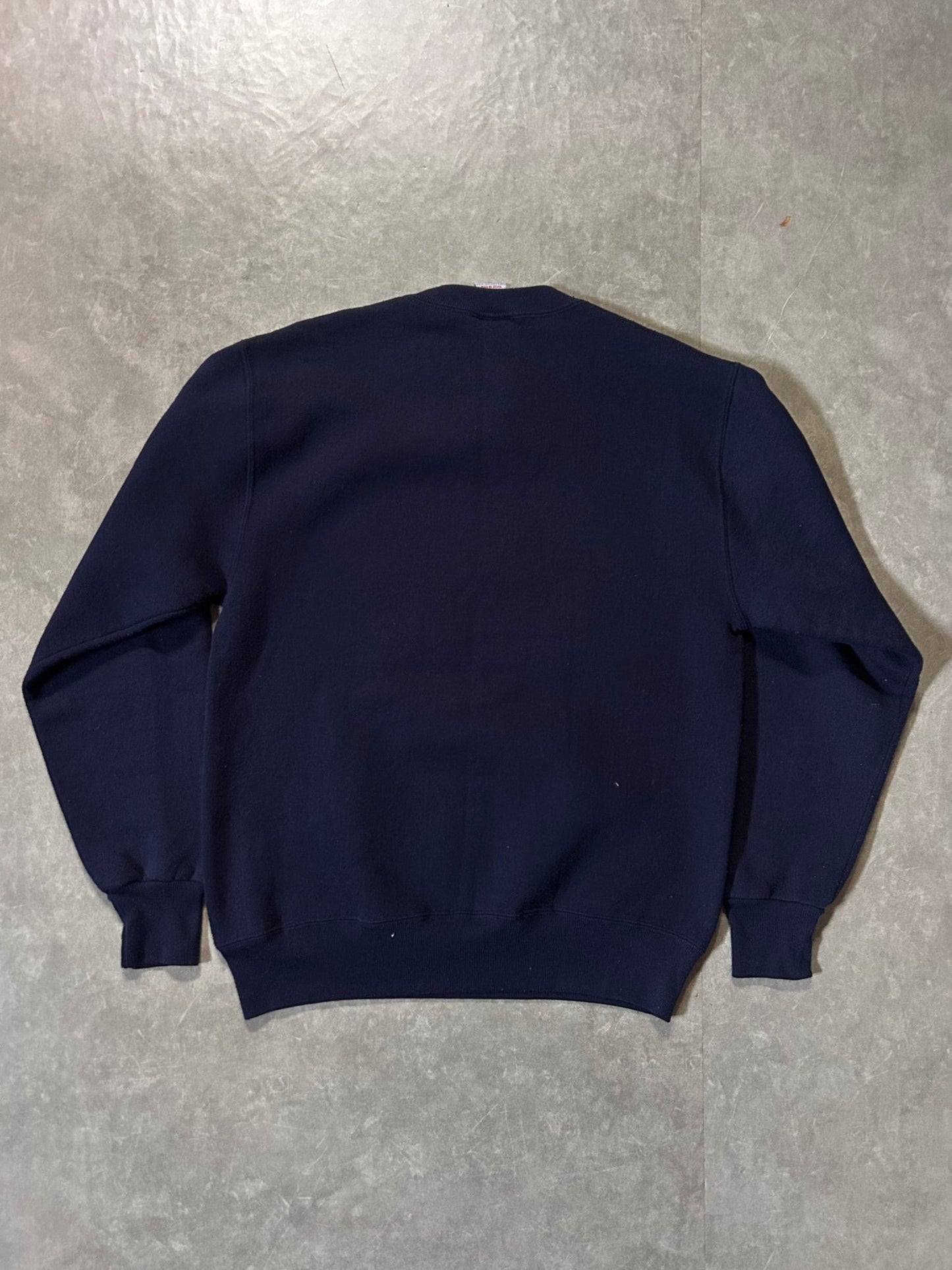 90's Vintage Georgia Tech Yellow Jackets Russell Navy Crewneck - M - M | Martin City Vintage