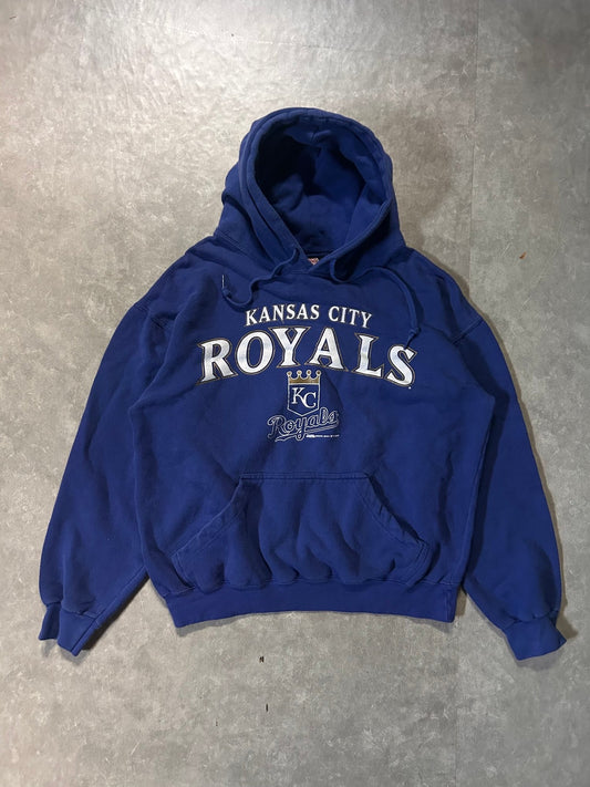2000's Vintage Kansas City Royals Blue Hoodie - M - M | Martin City Vintage