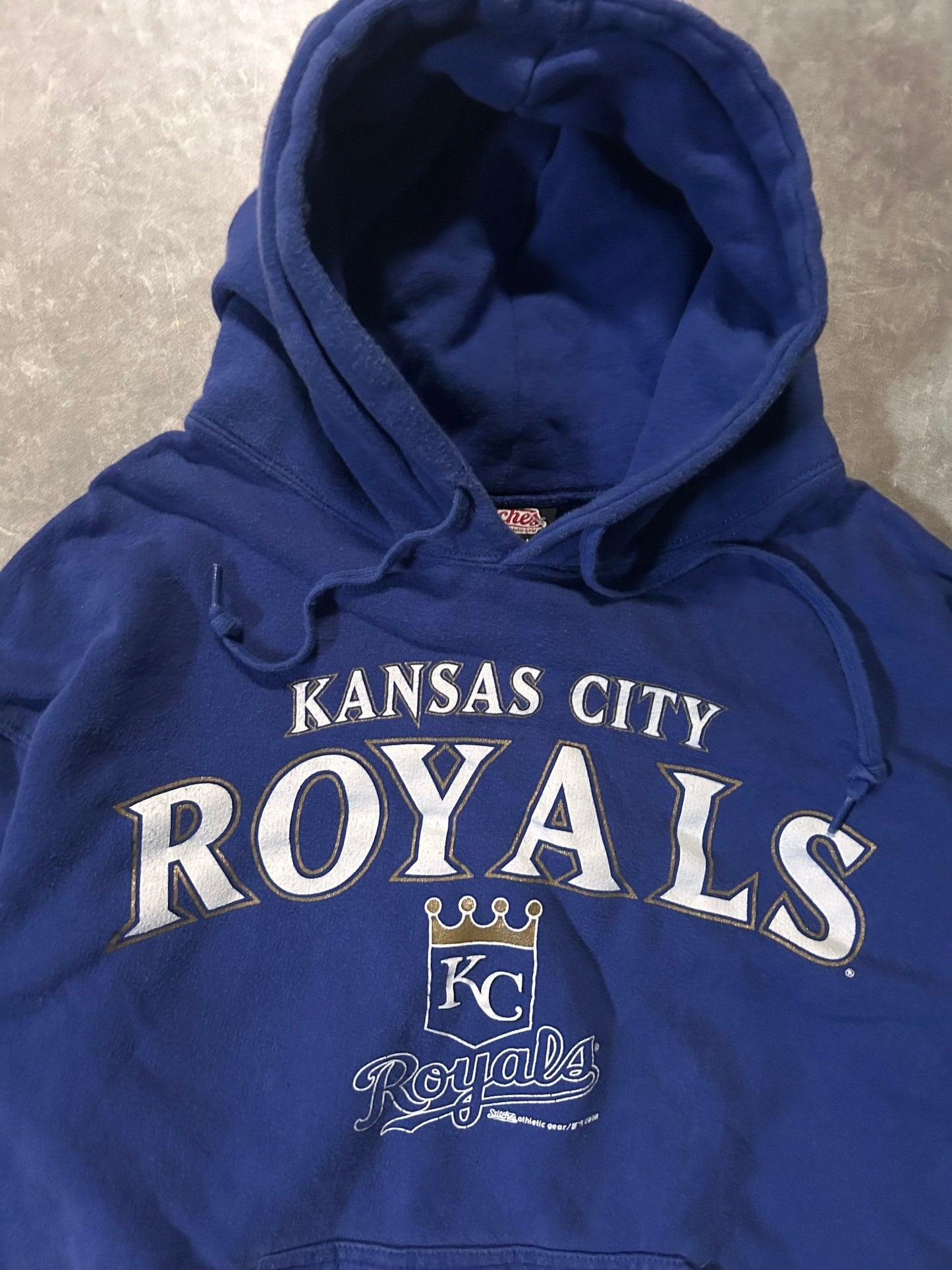 2000's Vintage Kansas City Royals Blue Hoodie - M - M | Martin City Vintage