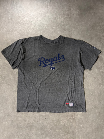 2000's Vintage Kansas City Royals Nike Grey T-Shirt - XL - XL | Martin City Vintage