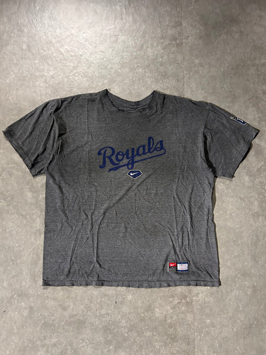 2000's Vintage Kansas City Royals Nike Grey T-Shirt - XL - XL | Martin City Vintage