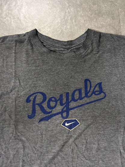 2000's Vintage Kansas City Royals Nike Grey T-Shirt - XL - XL | Martin City Vintage