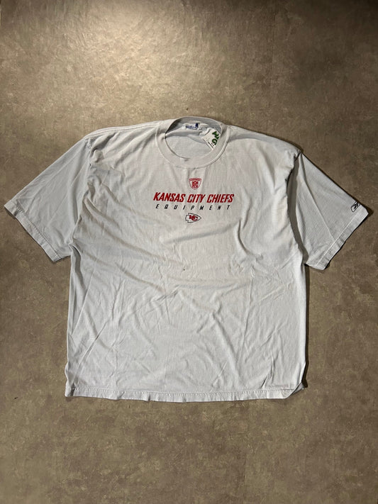 2000's Vintage Kansas City Chiefs Equipment White T-Shirt - XXXL - XXXL | Martin City Vintage
