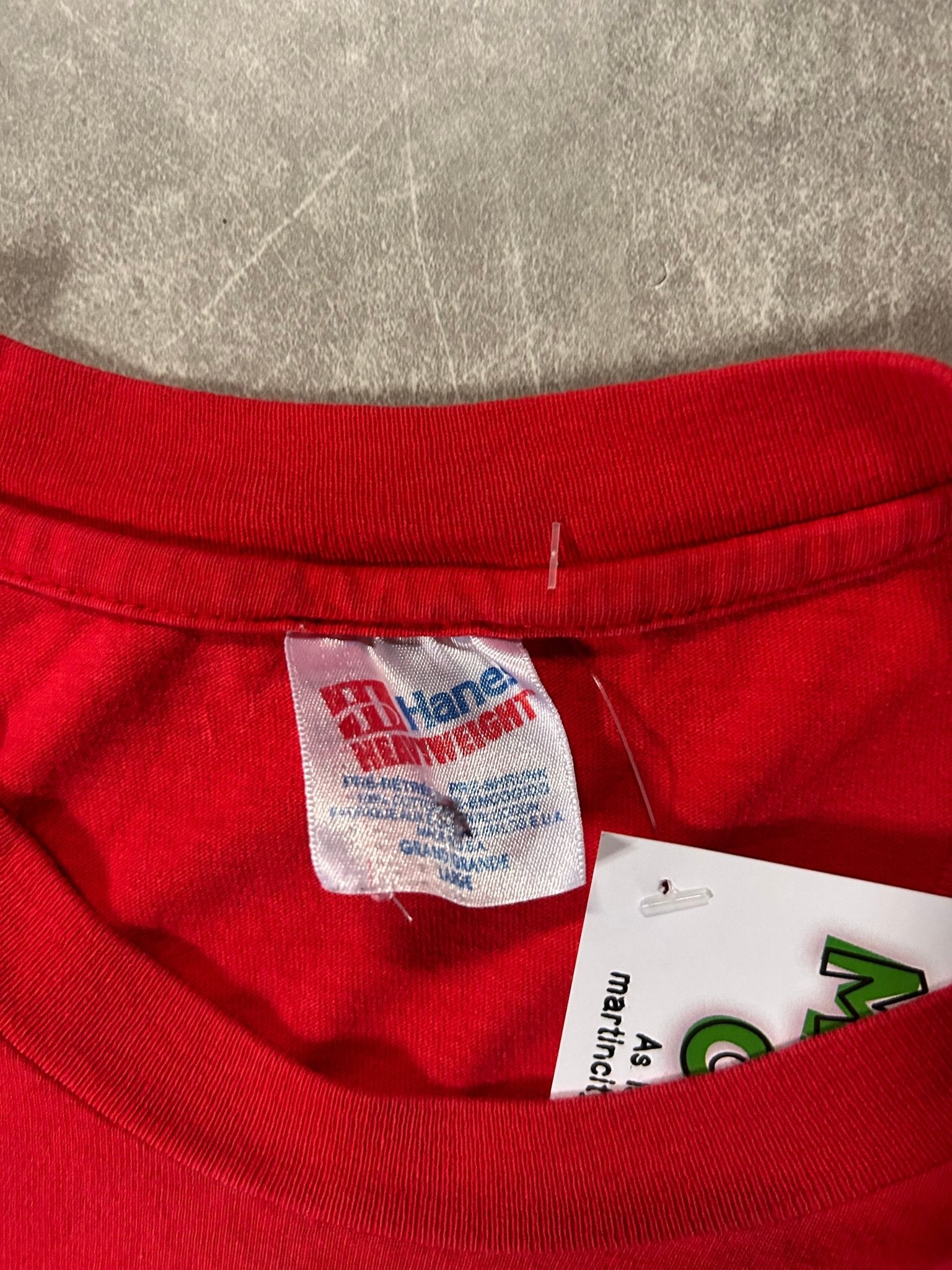 90's Vintage Chicago Bulls Red T-Shirt - L - L | Martin City Vintage