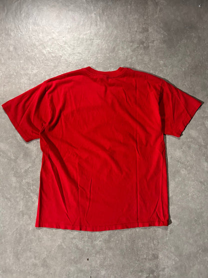 90's Vintage Chicago Bulls Red T-Shirt - L - L | Martin City Vintage