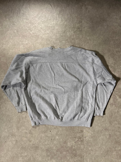 90's Vintage St. Louis Blues Embroidered Grey Crewneck - XL - XL | Martin City Vintage