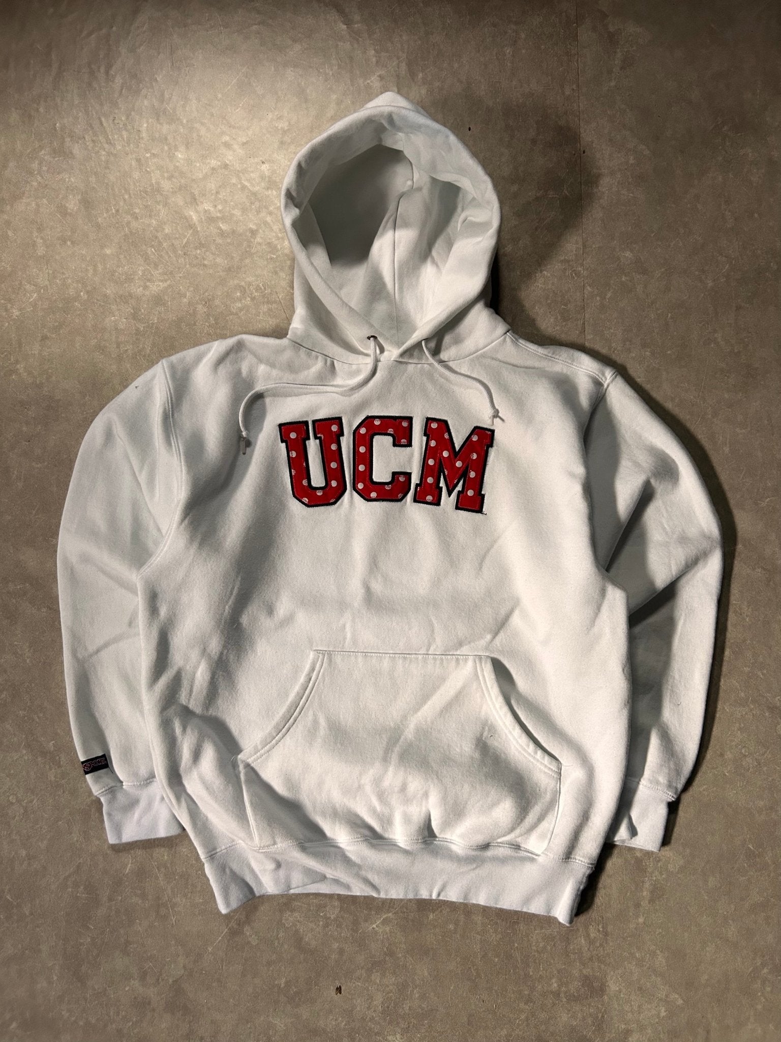 2000's Vintage University of Central Missouri Embroidered White Hoodie - M - M | Martin City Vintage