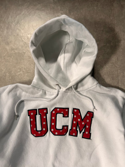 2000's Vintage University of Central Missouri Embroidered White Hoodie - M - M | Martin City Vintage