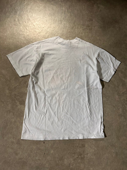 90's Vintage Kansas Jayhawks March Madness White T-Shirt - XL - XL | Martin City Vintage