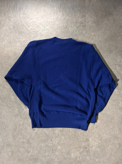 90's Vintage Kansas Jayhawks Blue Crewneck - L - L | Martin City Vintage