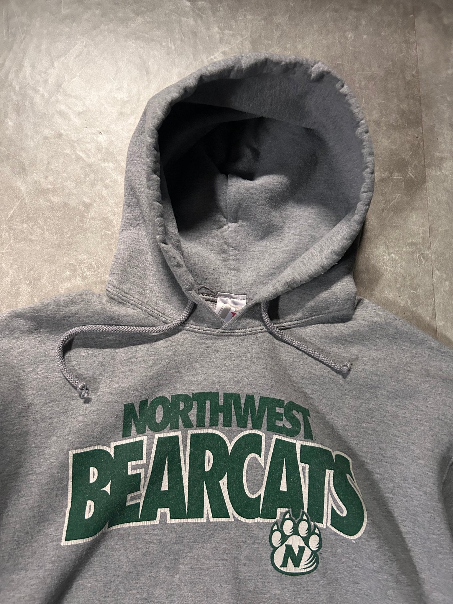 2000's Vintage Northwest Missouri Bearcats Grey Hoodie - XL - XL | Martin City Vintage