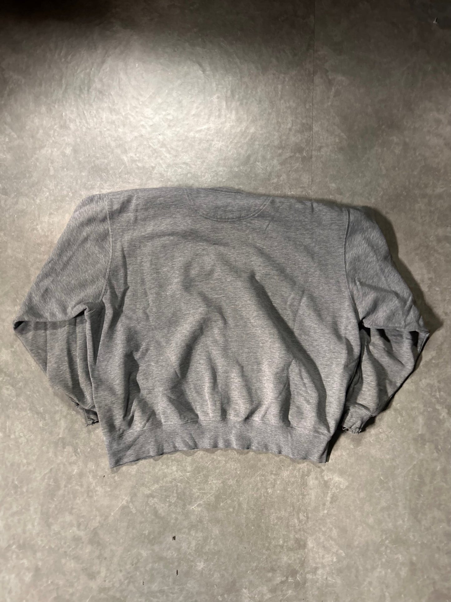 2000's Vintage Kansas Jayhawks Nike Embroidered Grey Crewneck - XL - XL | Martin City Vintage