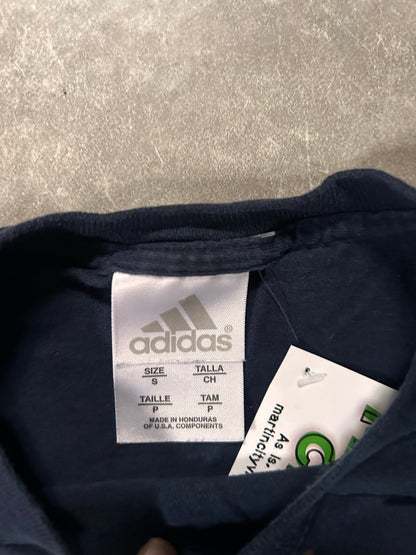 2000's Vintage Notre Dame Fighting Irish Adidas Navy Long Sleeve - S - S | Martin City Vintage